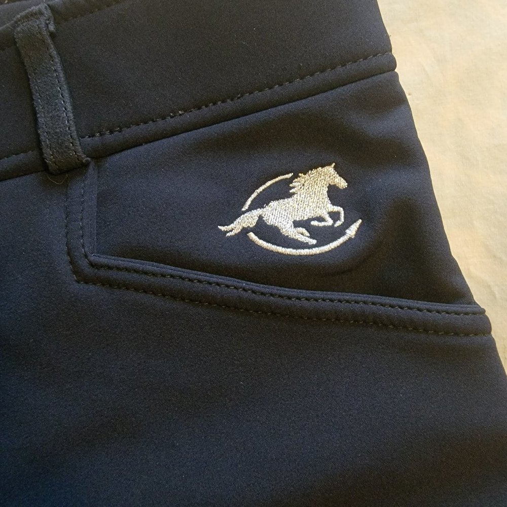 Piper Softshell Winter Full Seat Mid Rise Breeches (30R) by SmartPak